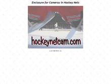 Tablet Screenshot of hockeynetcam.com